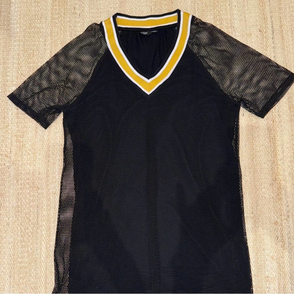 Topshop Black Varsity/Jersey Style